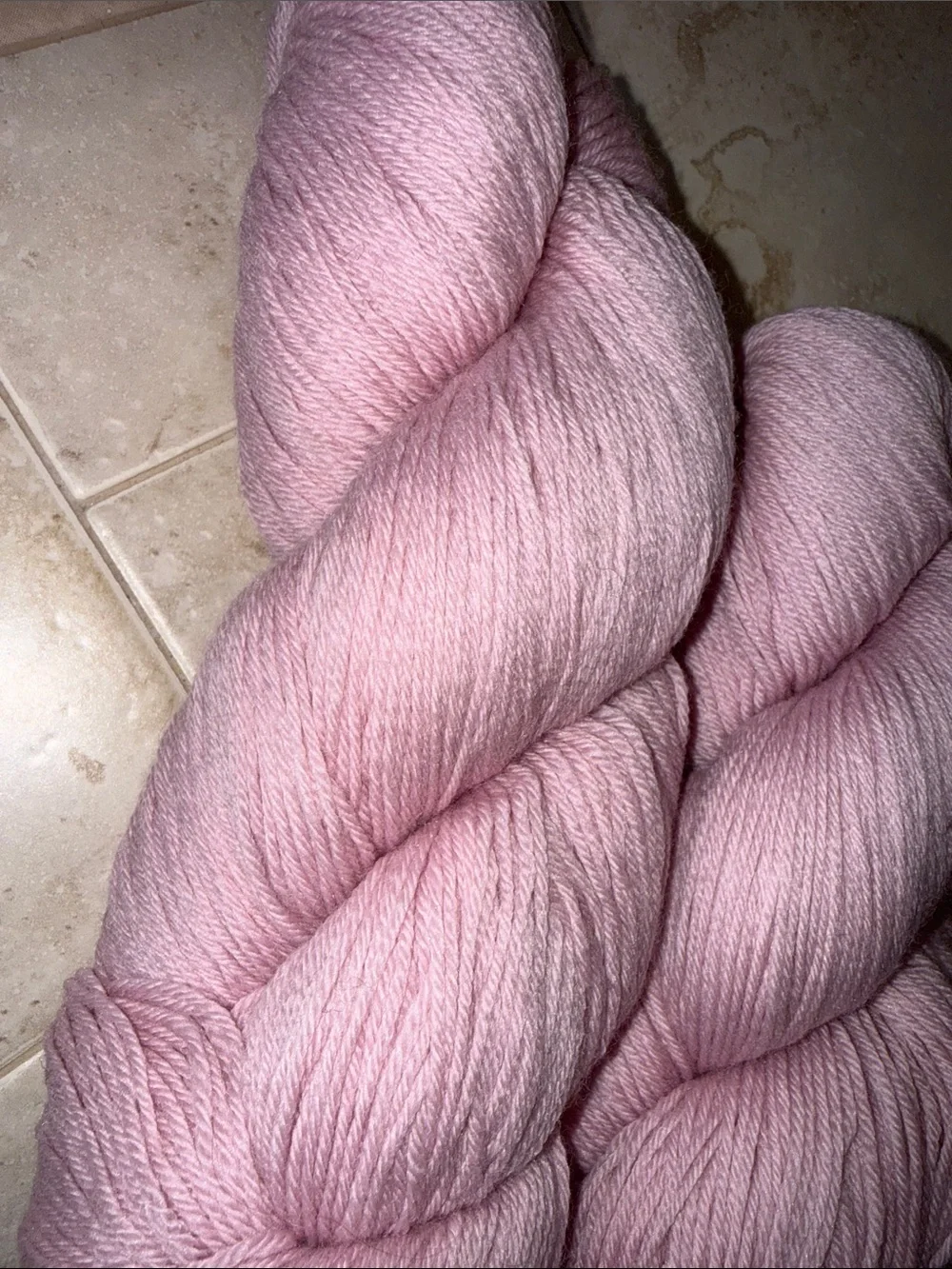 Cloudborn Fibers Merino Superwash Sock Twist Yarn - Petal Pink